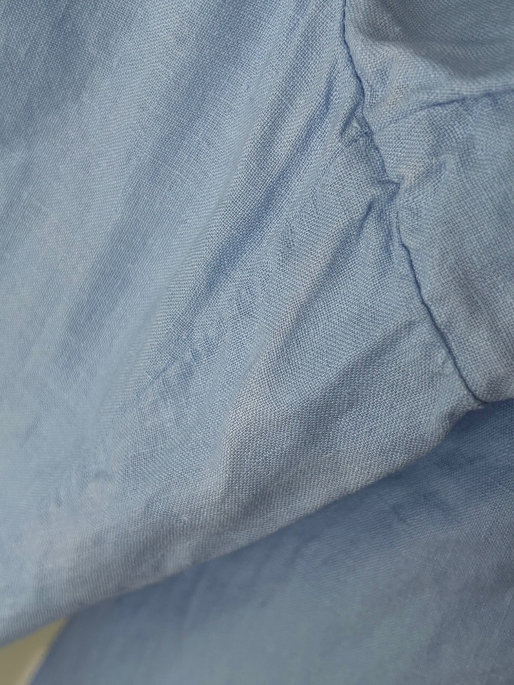 Charter Club 100% Linen Blue Wide Leg Pants - Picture 15 of 16